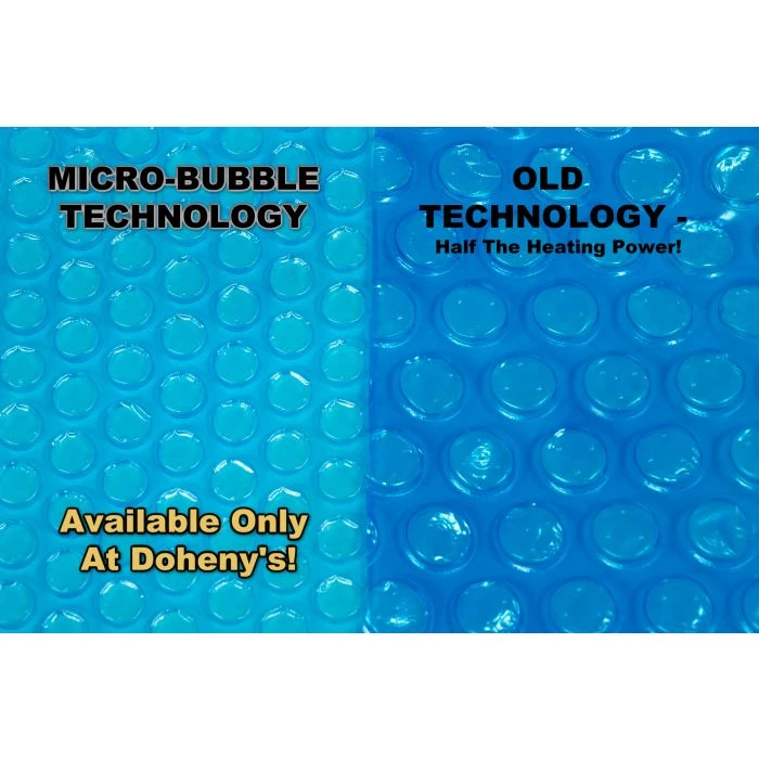 Doheny's Supreme Blue 2400 Series Micro-Bubble Solar Cover, 7 Year Warranty, 16x24 Ft Rectangular 6 Doheny's Supreme Blue 2400 Series Micro-Bubble Solar Cover, 7 Year Warranty, 16x24 Ft Rectangular - Image 4