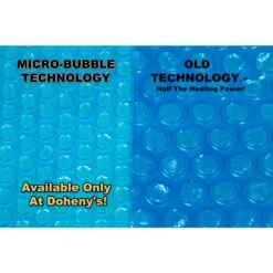 Doheny's Standard Blue 1600 Series Micro-Bubble Solar Cover, 3 Year Warranty, 16x34 Ft Rectangular -Crystal Pool Shop 01 new micro bubble solar.3a 77