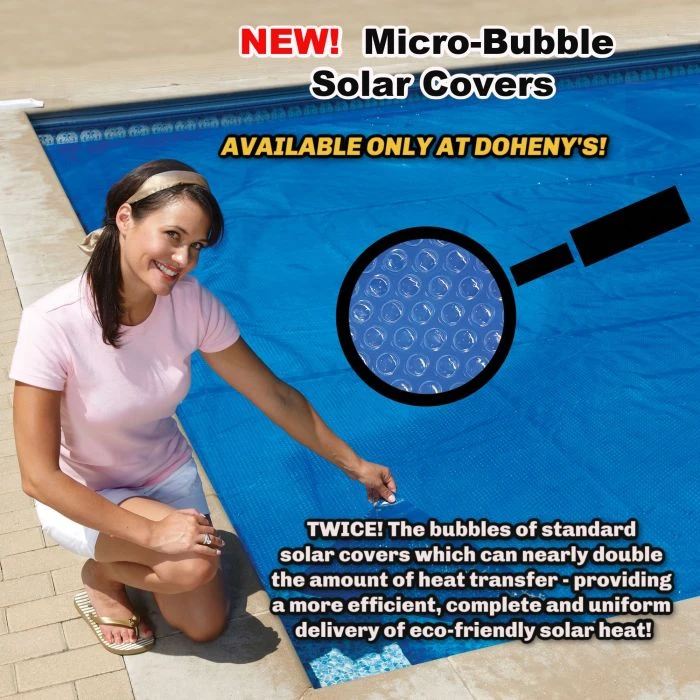 Doheny's Standard Blue 1600 Series Micro-Bubble Solar Cover, 3 Year Warranty, 25x50 Ft Rectangular 7 Doheny's Standard Blue 1600 Series Micro-Bubble Solar Cover, 3 Year Warranty, 25x50 Ft Rectangular - Image 5