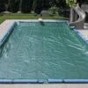 Doheny's Solid Winter Cover For 35x55 Ft Rectanglular Pools, 12 Year Warranty, With 20 Water Bags