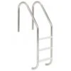 Inter-Fab 3-Tread Stainless Steel Ladder With Cycolac Tread -Crystal Pool Shop 2176 a sq