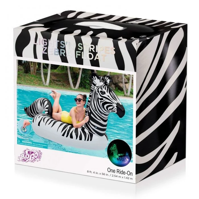 Bestway H2OGO Lights 'n Stripes Zebra Float 18 Bestway H2OGO Lights 'n Stripes Zebra Float - Image 16