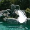 SR Smith BigRide Pool Slide, Right Turn, Pewter Gray -Crystal Pool Shop 31002 a sq 3