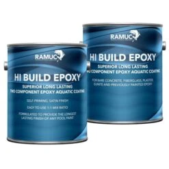 Ramuc Hi-Build Epoxy 2 Gallon Pool Paint, Blue -Crystal Pool Shop 3192 feb2023 1