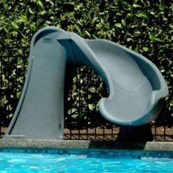 SR Smith Cyclone Swimming Pool Slide, Taupe -Crystal Pool Shop 4622 a sq 2022 2