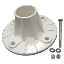 SR Smith Deck Mounted Plastic Slide Anchor Flange Kit 5 SR Smith Deck Mounted Plastic Slide Anchor Flange Kit -Crystal Pool Shop 4652 b sq