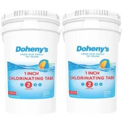Doheny's 1 In Chlorine Tabs, 100 Lb -Crystal Pool Shop 4819q2 1inch chlor tabs 100lb