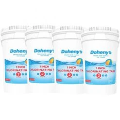 Doheny's 1 In Chlorine Tabs, 200 Lb -Crystal Pool Shop 4819q4 1inch chlor tabs 200lb