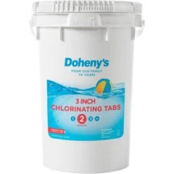 Doheny's 3 In Chlorine Tabs, 50 Lb 11 Doheny's 3 In Chlorine Tabs, 50 Lb -Crystal Pool Shop 4824 feb2023