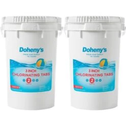 Doheny's 3 In Chlorine Tabs, 100 Lb -Crystal Pool Shop 4824q2 feb2023