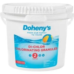 Doheny's Di-Chlor/Granular Chlorine, 25 Lb -Crystal Pool Shop 4828 feb2023
