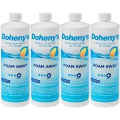 Doheny's Foam Away, 4 Quart -Crystal Pool Shop 4855q4 feb2023