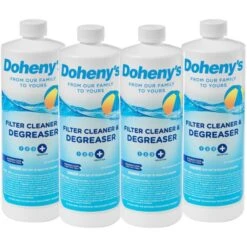 Doheny's Filter Cleaner And Degreaser, 4 Qt -Crystal Pool Shop 4857q4 feb2023