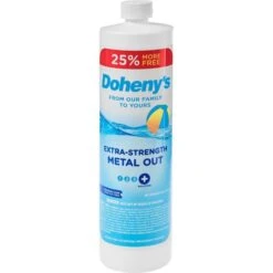 Doheny's Extra-Strength Metal Out, 1 Qt + 8 Fl Oz FREE -Crystal Pool Shop 4874 feb2023