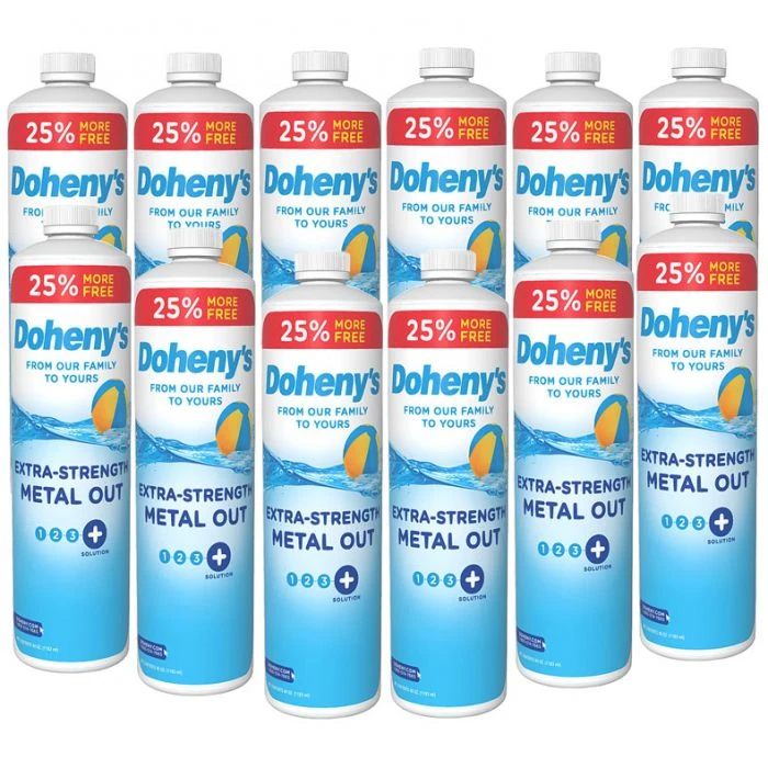Doheny's Extra-Strength Metal Out, 12 Qts + 96 Fl Oz FREE 3 Doheny's Extra-Strength Metal Out, 12 Qts + 96 Fl Oz FREE