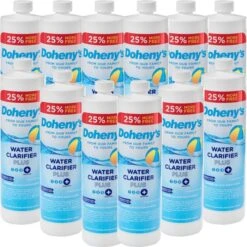 Doheny's Water Clarifier Plus, 12 Quarts + 96 Fl Oz FREE 5 Doheny's Water Clarifier Plus, 12 Quarts + 96 Fl Oz FREE -Crystal Pool Shop 4875q12 feb2023