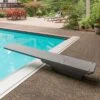 SR Smith TrueTread Specialty Diving Boards, 8 Ft, Gray -Crystal Pool Shop 62005grey a sq 1