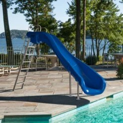 SR Smith Rogue 2 Pool Slide, Right Turn, White -Crystal Pool Shop 7289 b 3