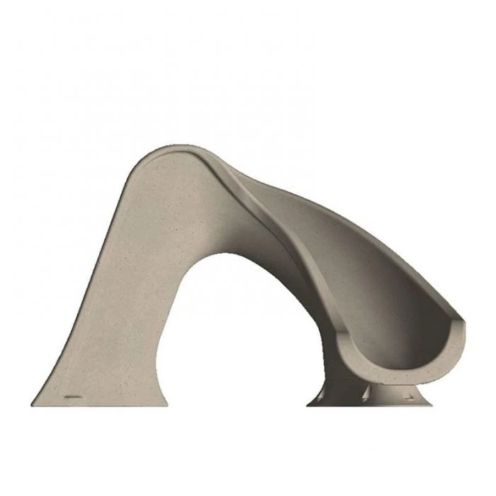 Global Pool Products Splash Pool Slide, Right Turn, Grey 6 Global Pool Products Splash Pool Slide, Right Turn, Grey - Image 4