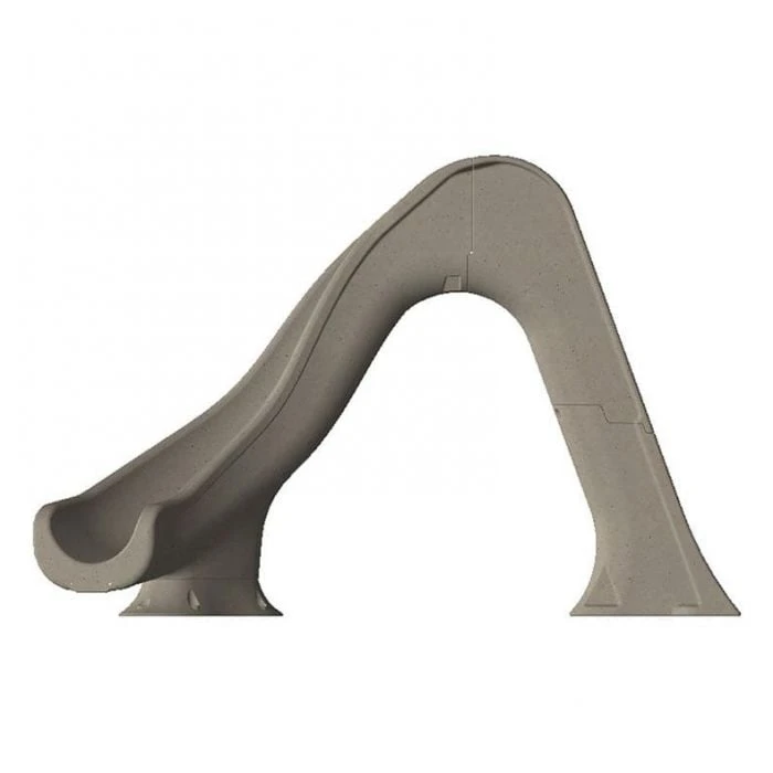 Global Pool Products Tidal Wave Pool Slide, Left Turn, Sandstone 6 Global Pool Products Tidal Wave Pool Slide, Left Turn, Sandstone - Image 4