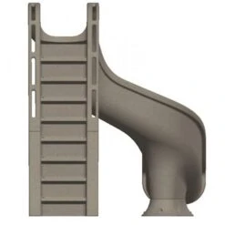 Global Pool Products Rip Tide Pool Slide, Right Turn, Grey -Crystal Pool Shop 90172 d sq 3