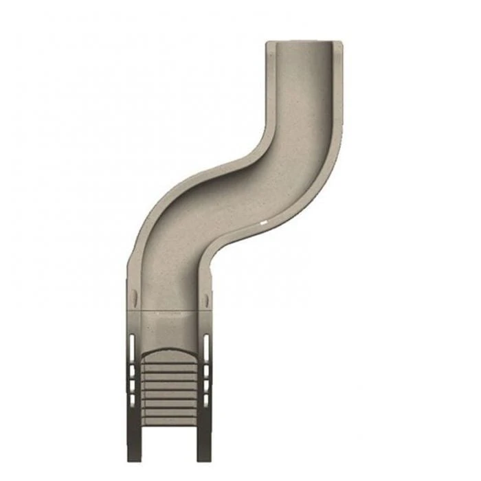Global Pool Products Rip Tide Pool Slide, Right Turn, Sandstone 9 Global Pool Products Rip Tide Pool Slide, Right Turn, Sandstone - Image 7