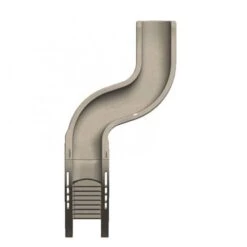 Global Pool Products Rip Tide Pool Slide, Left Turn, Sandstone -Crystal Pool Shop 90172 f sq