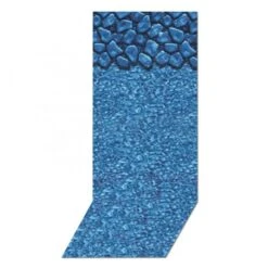 Swimline Beaded Pool Liner, 52 In Wall, 24 Ft Round, 20 Gauge, Boulder Swirl