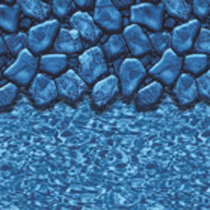 Swimline Beaded Pool Liner, 48 In Wall, 16x32 Ft Oval, 25 Gauge, Boulder Swirl 4 Swimline Beaded Pool Liner, 48 In Wall, 16x32 Ft Oval, 25 Gauge, Boulder Swirl - Image 2