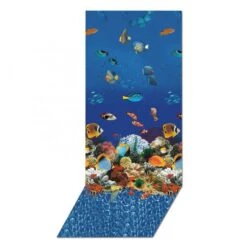 Swimline Overlap Pool Liner, 48-52 In Wall, 12x18 Ft Oval, 20 Gauge, Caribbean