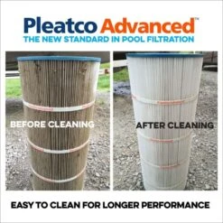 Pleatco Filtration PCC80-EC Pool Filter Cartridge Replacement For Unicel: C-7470, Filbur: FC-1976, OEM Part Numbers: 817-0081, 178580, R173573, 1 Pack -Crystal Pool Shop filter6 40