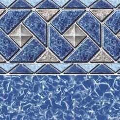 Swimline Beaded Pool Liner, 52 In Wall, 15x25 Ft Oval, 20 Gauge, Mystri Outlook -Crystal Pool Shop mystrioutlook square 10