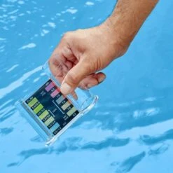 AquaChek Yellow (50) For Free Chlorine, Total Alkalinity, Cyanuric Acid (Stabilizer) & PH, 1 Pack -Crystal Pool Shop testkitsstep3 1