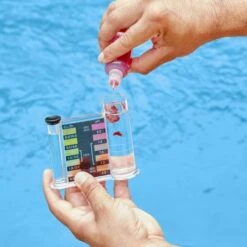 AquaChek Yellow (50) For Free Chlorine, Total Alkalinity, Cyanuric Acid (Stabilizer) & PH, 1 Pack -Crystal Pool Shop testkitsstep5 1